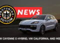 Testování Porsche Cayenne E-Hybrid, VW California Camperu a dalších – UroTuning