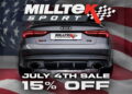 Prodej výfuků Milltek na 4. července – UroTuning