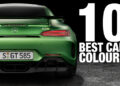 Nejlepších 10 barev automobilů od výrobců