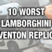 10 Nejhorších replik Lamborghini Reventon