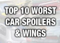 Top 10 Nejhorších autokřídel a spoilery
