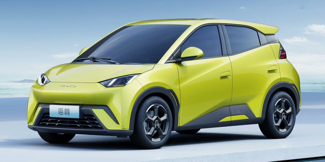 Nová BYD Seagull přijede do Velké Británie v roce 2025, aby konkurovala modelu Dacia Spring